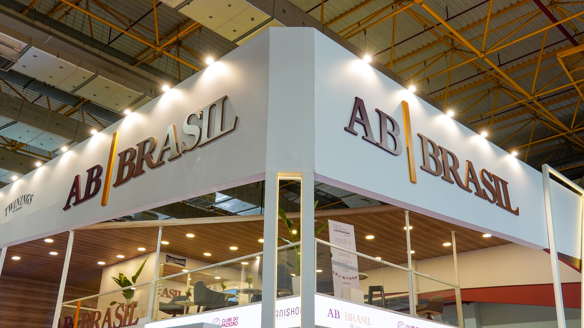 Imagem do stand da AB Brasil na FIPAN 2023